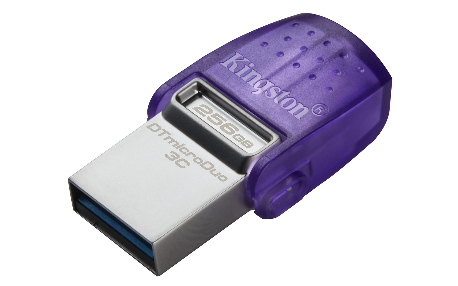 Kingston Technology DataTraveler 256GB microDuo 3C 200MB/s dual USB-A + USB-C DTDUO3CG3/256GB