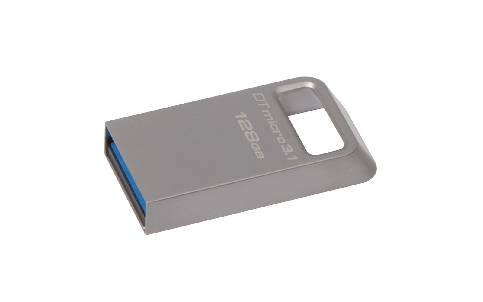 Kingston Technology DataTraveler Micro 3.1 128GB USB flash drive Type-A 3.2 Gen 1 Metallic DTMC3/128GB