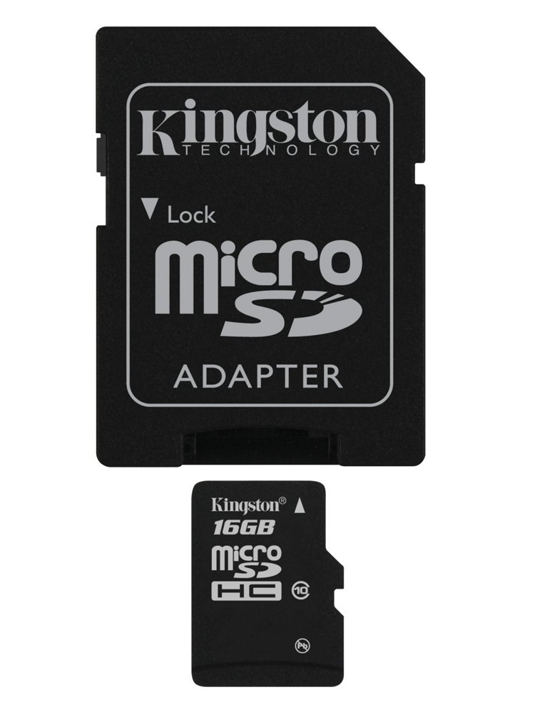 Kingston Technology 16GB microSDHC UHS Class 10 SDC10/16GBCP