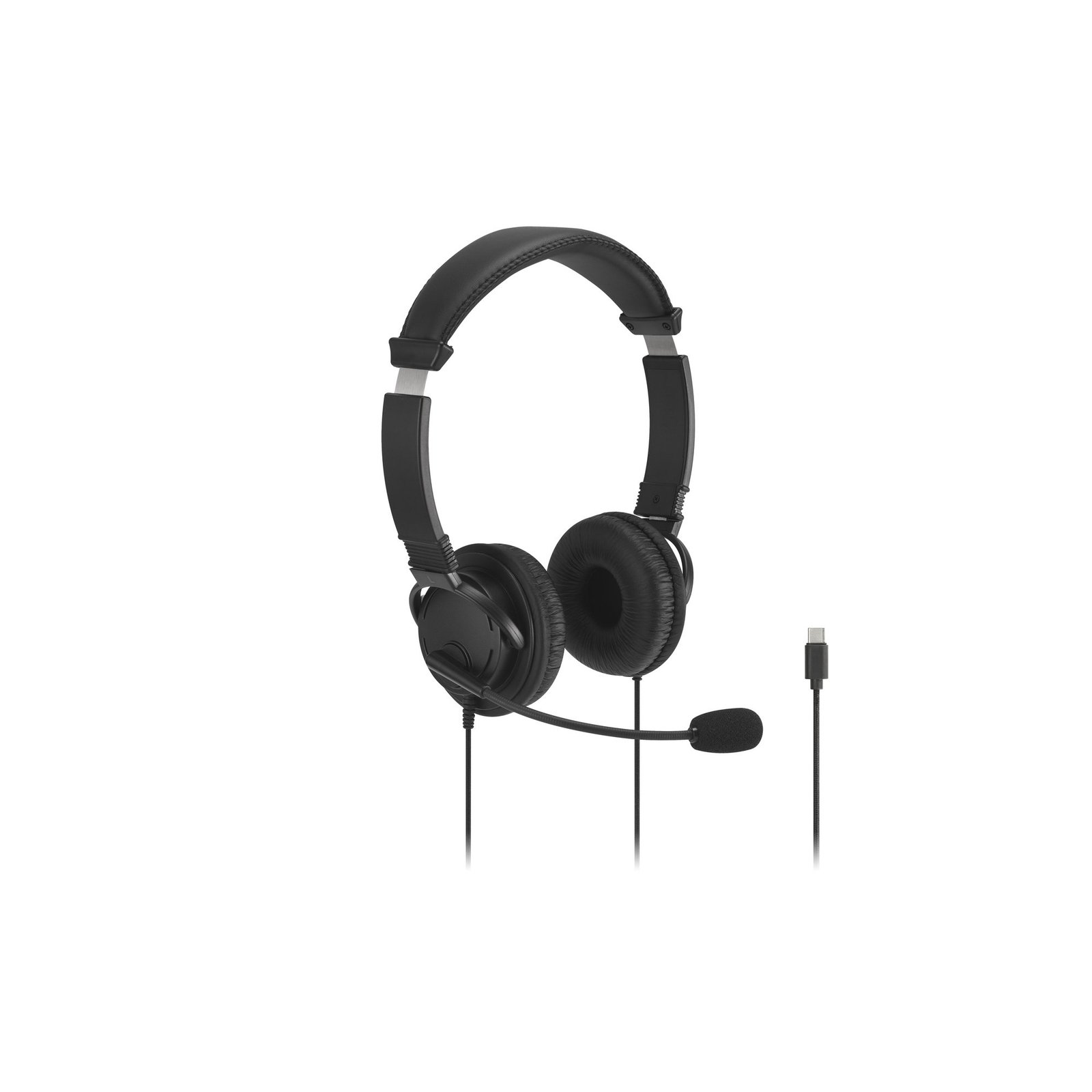 Kensington Classic EQ USB-C Headset with Mic and Volume Control K97464WW
