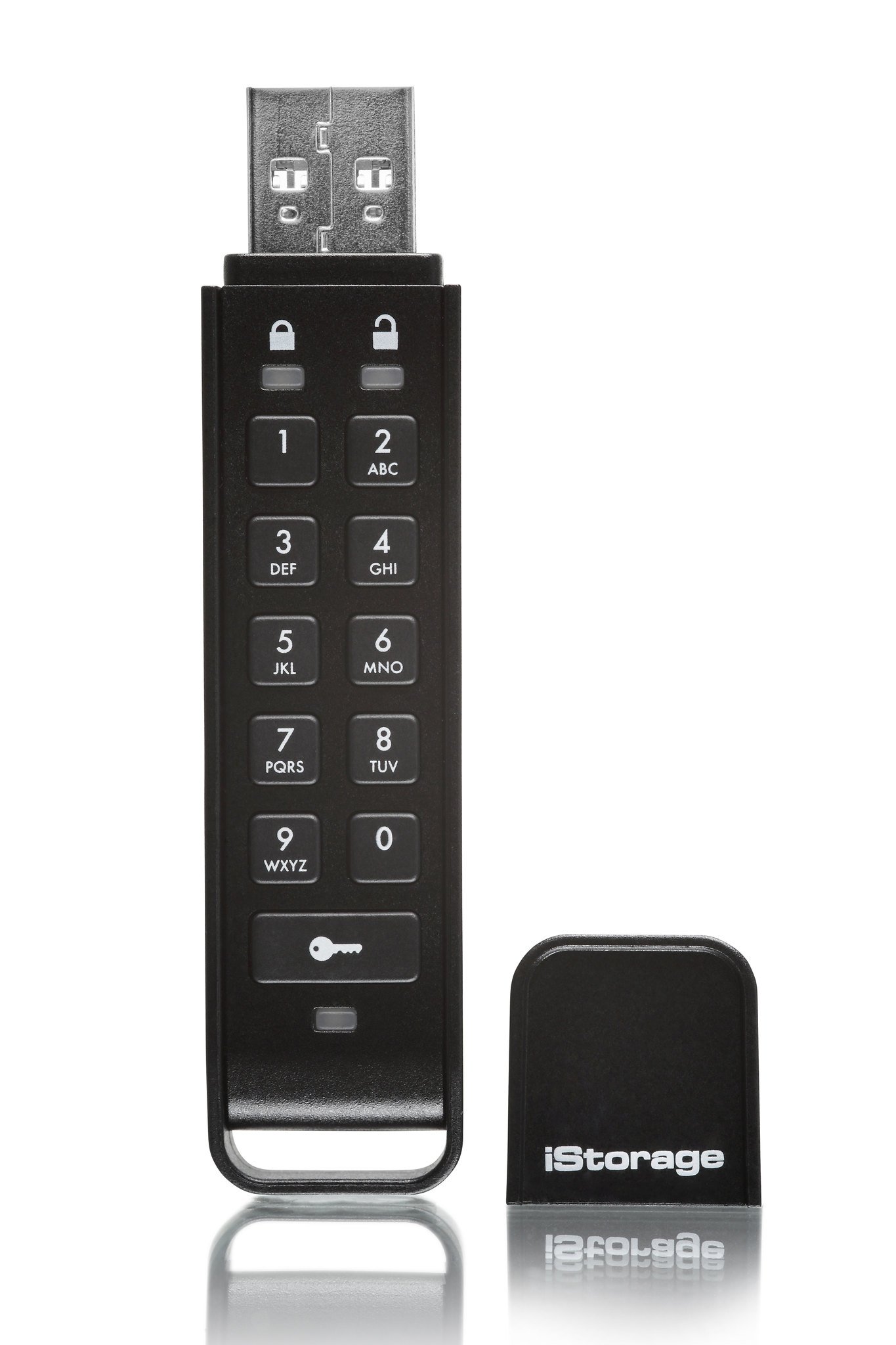 Kanguru iStorage datAshur Personal² 8 GB | Secure Flash Drive | AES-XTS 256-bit Hardware Encryption IS-FL-DAP3-B-8