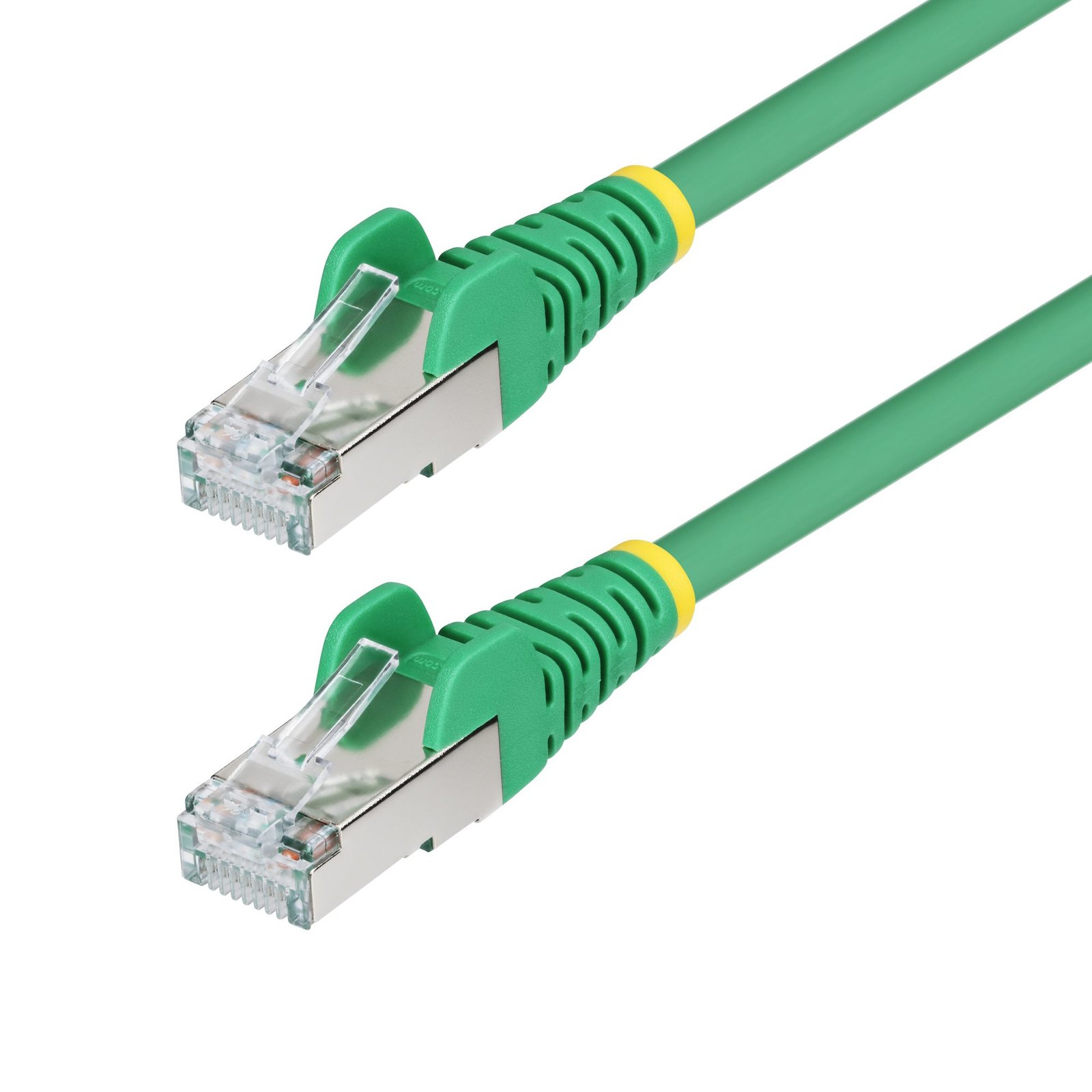 StarTech.com 3ft Green CAT6a Ethernet Cable, Snagless RJ45, 10GbE, 100W PoE++, S/FTP, LSZH, 27AWG NLGN-3F-CAT6A-PATCH