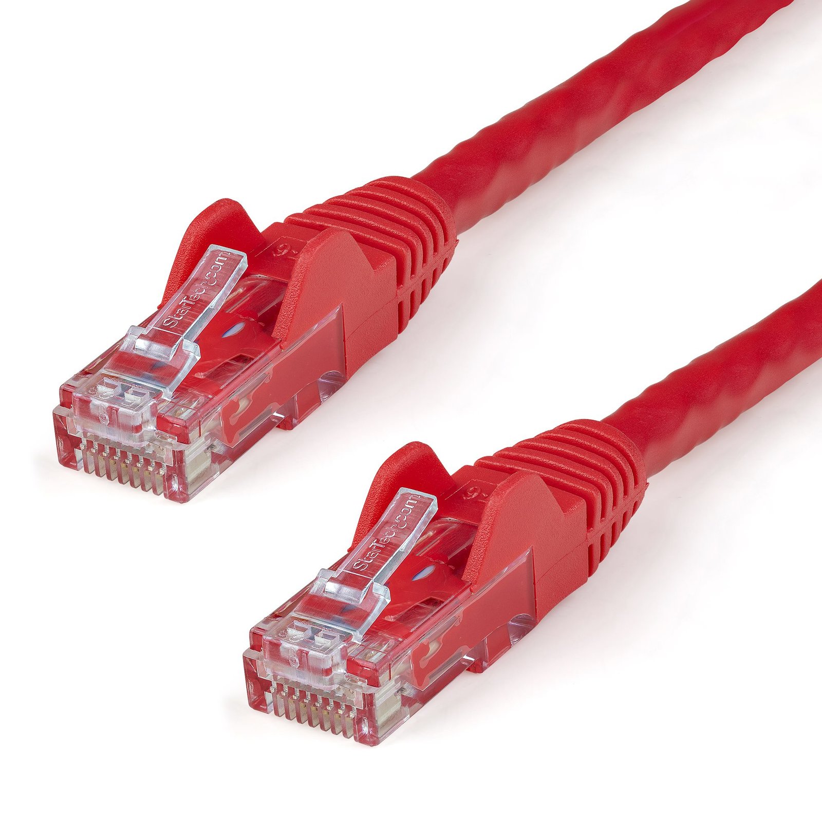 StarTech.com 10ft CAT6 Cable - Red Ethernet - Gigabit Wire - 250MHz 100W PoE RJ45 UTP CAT 6 N6PATCH10RD