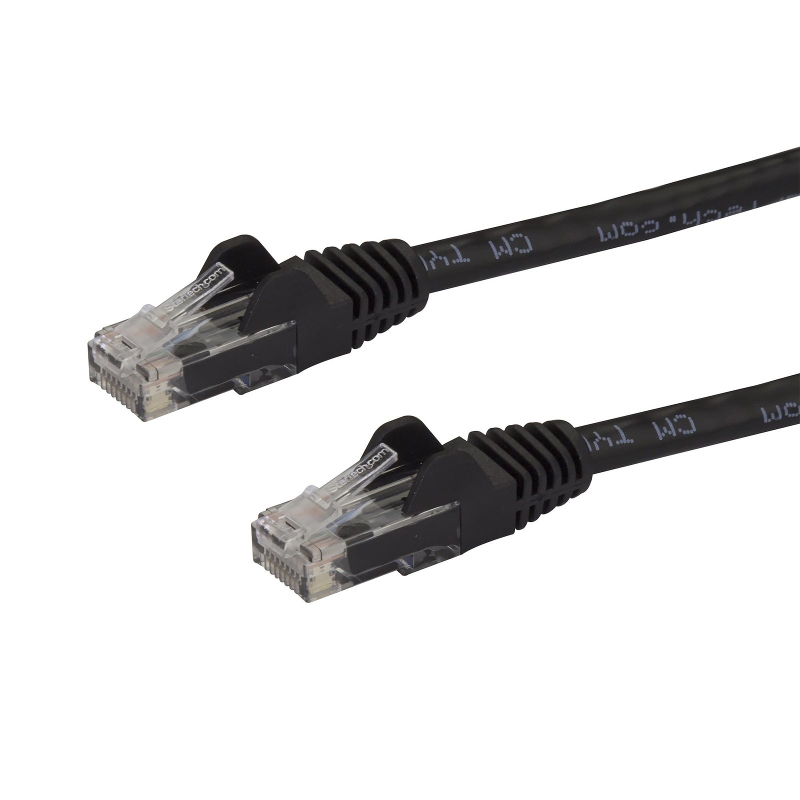 StarTech.com 125ft CAT6 Ethernet Cable - Black CAT 6 Gigabit Wire -250MHz 100W PoE RJ45 UTP N6PATCH125BK