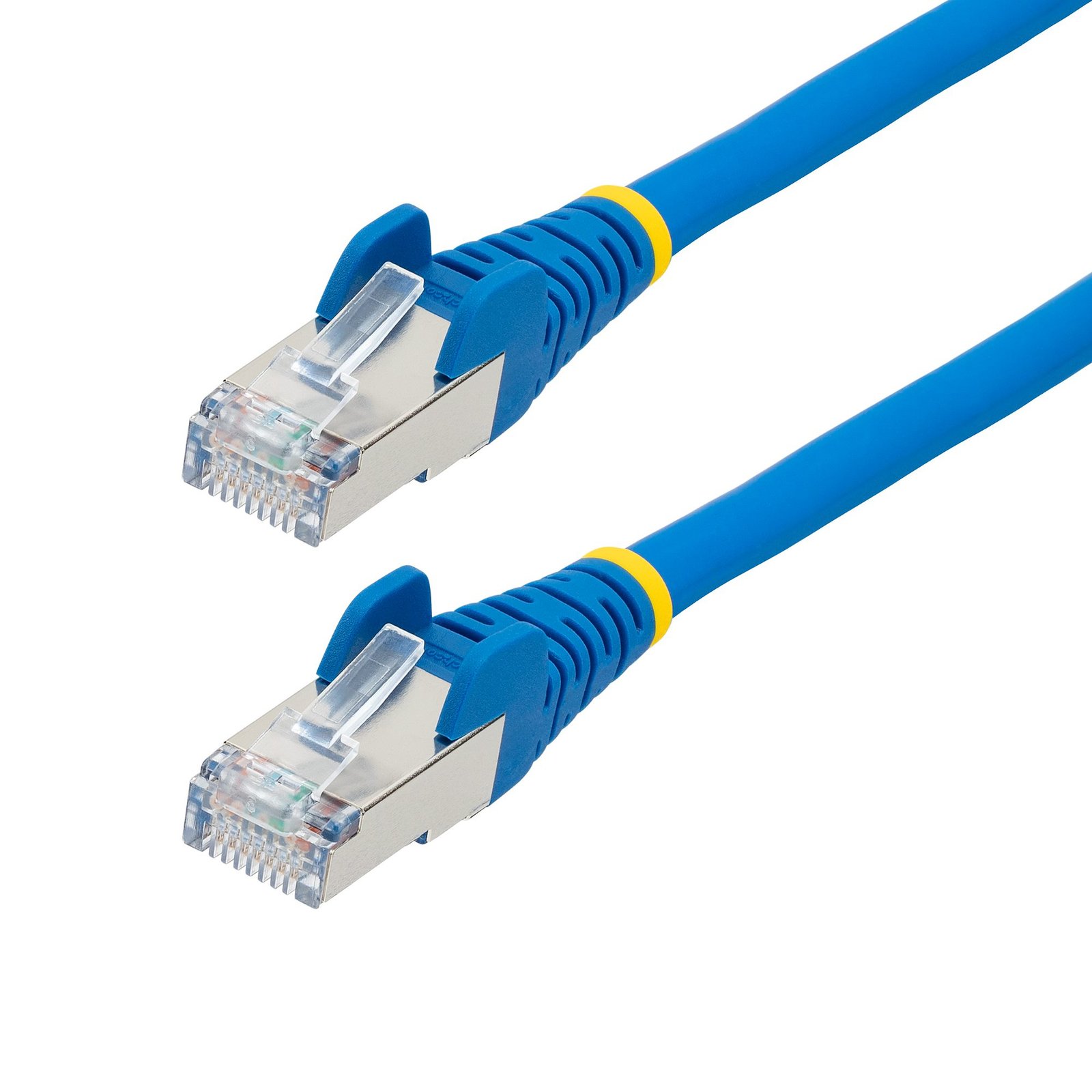 StarTech.com 100ft Blue CAT6a Ethernet Cable, Snagless RJ45, 10GbE, 100W PoE++, S/FTP, LSZH, 27AWG NLBL-100F-6A-PATCH