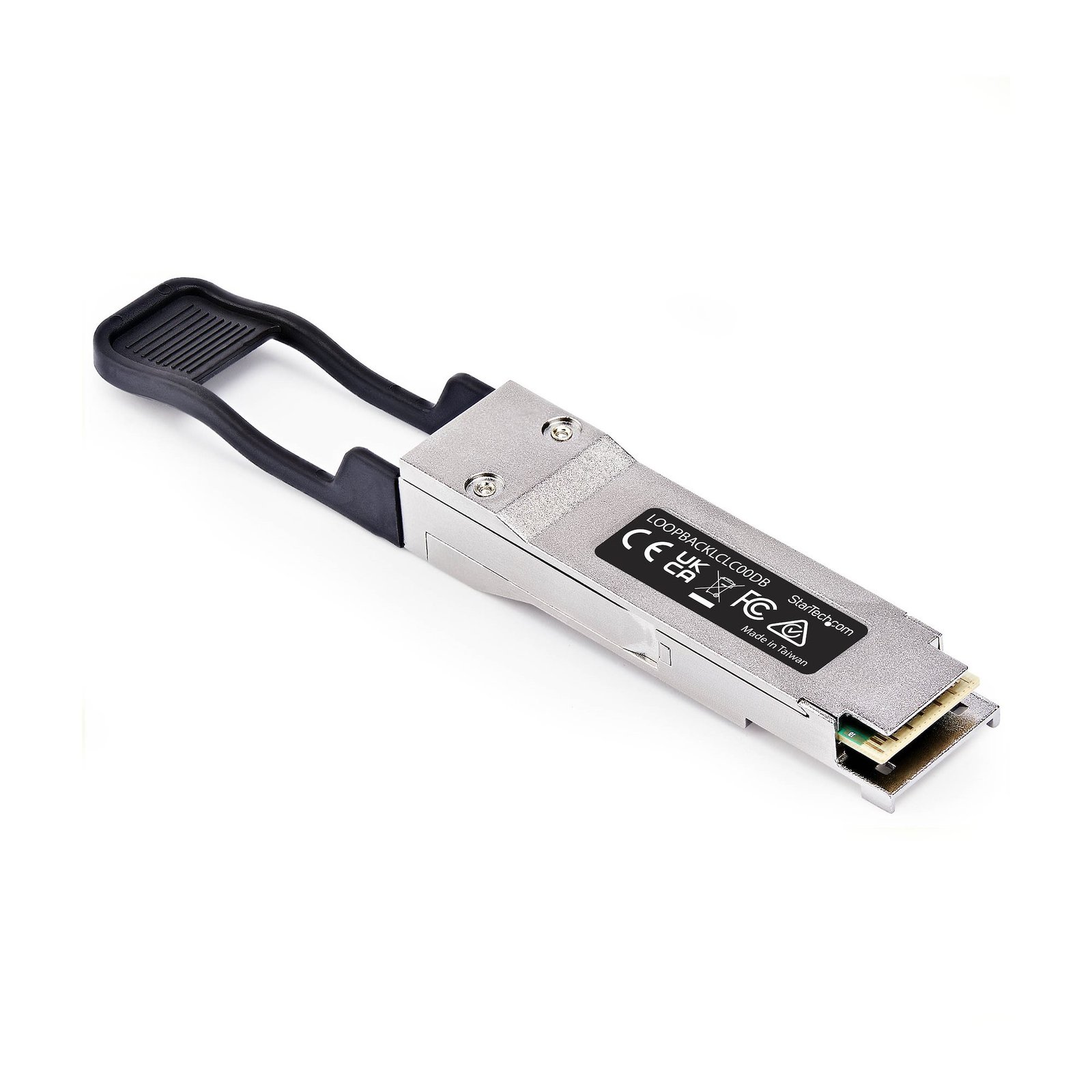 StarTech.com QSFP28 Loopback Module, 100G Passive Adapter, QSFP Port Tester, Test Plug - MSA LOOPBACKPLUG100G