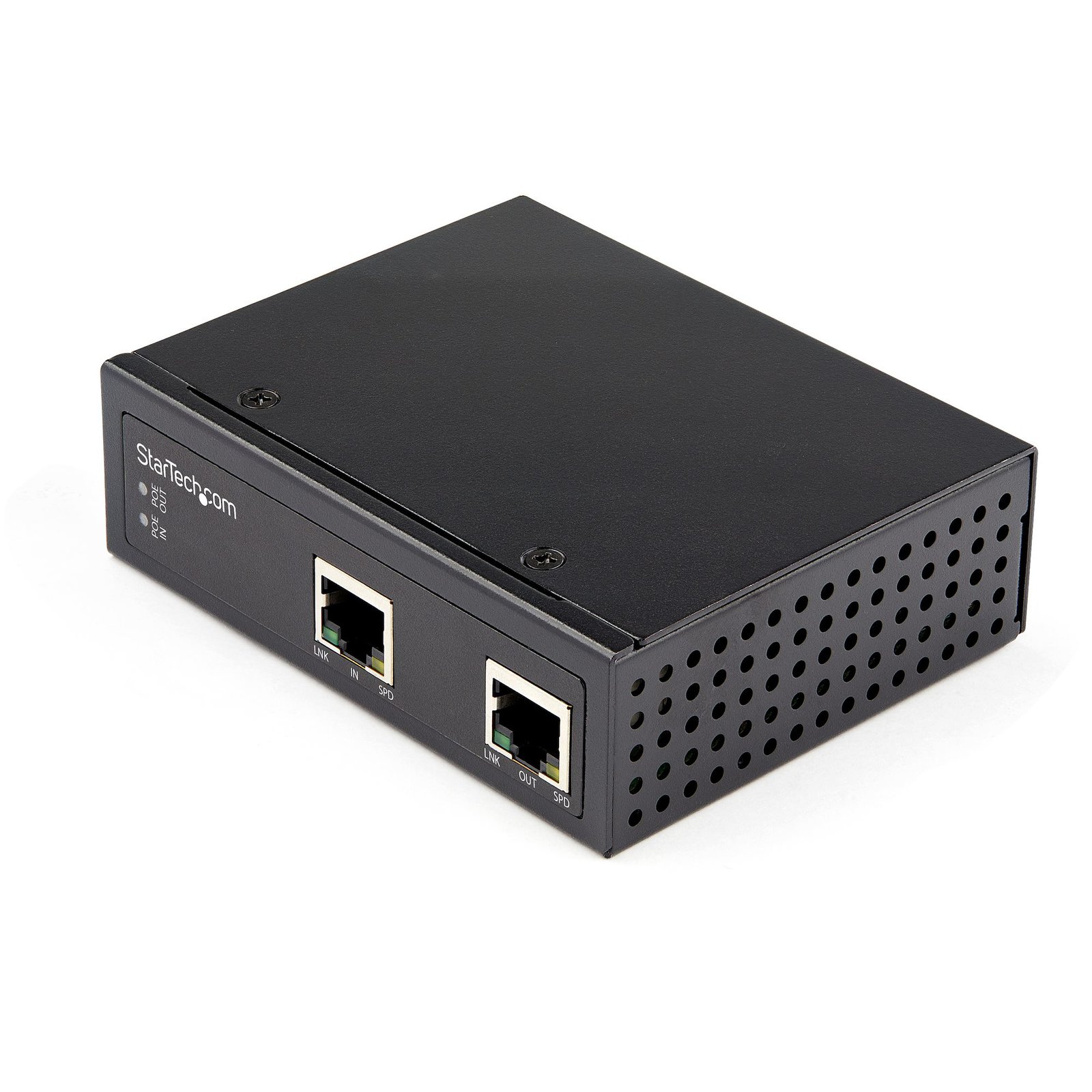 StarTech.com Industrial Single Port Gigabit PoE Extender - 60W 802.3bt - 100m/ 330ft - Power Over POEEXT1G60W