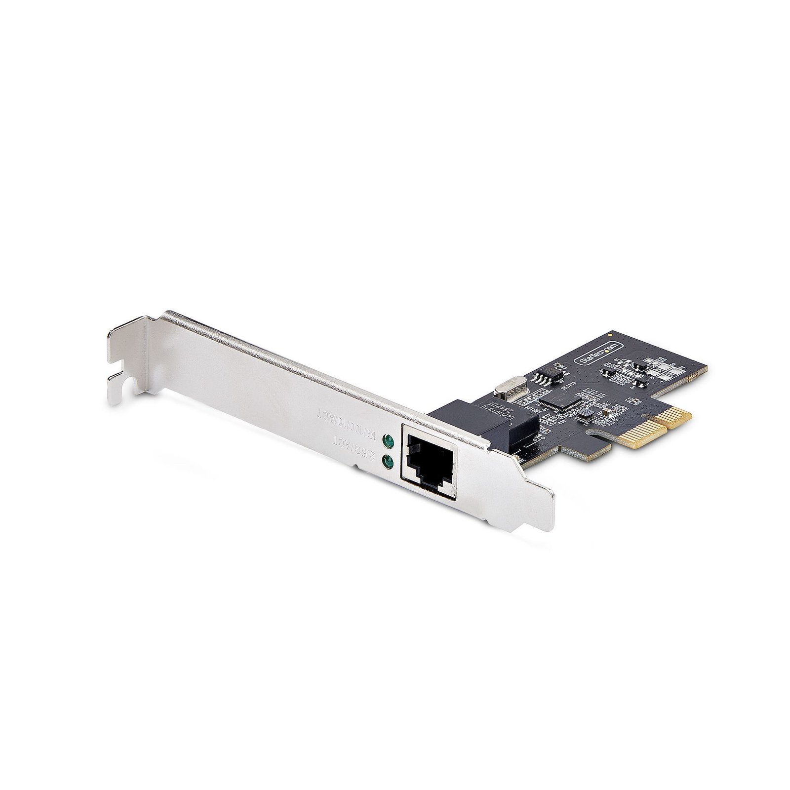 StarTech.com 1-Port 2.5Gbps NBASE-T PCIe Network Card, Intel® I225-V, Single-Port Computer Ethernet PR12GI-NETWORK-CARD