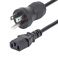 Startech Canada StarTech.com 3ft (1m) Hospital Grade Power Cord, 18AWG, NEMA 5-15P to C13, 10A PXTMG1013