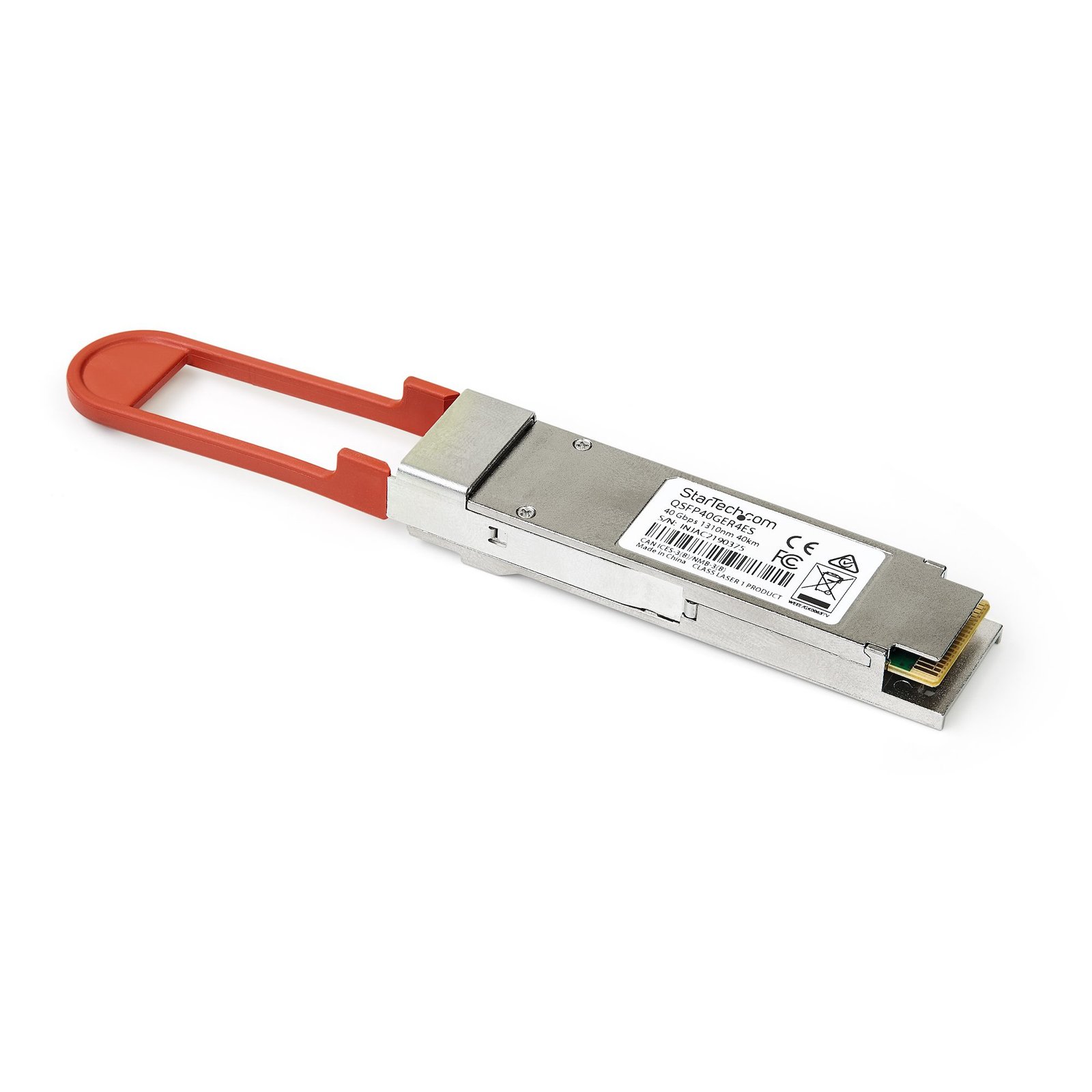 StarTech.com Dell EMC 3CSFP91 Compatible QSFP+ Module - 40GBASE-ER4 - Single Mode Fiber (SMF) - QSFP40GER4ES