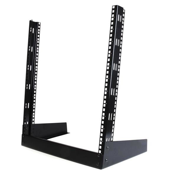 StarTech.com 12U 19" Desktop Open Frame Rack - 2 Post Free-Standing Network Switch Depth for Patch RK12OD