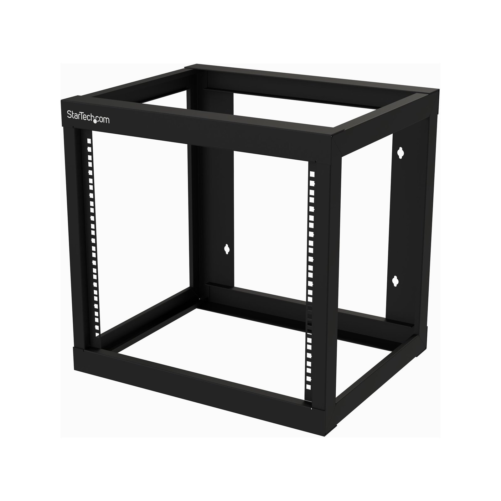 StarTech.com 2-Post 9U Heavy-Duty Wall-Mount Network Rack, 19" Open Frame Server 18" Deep, Wall RK919WALLO
