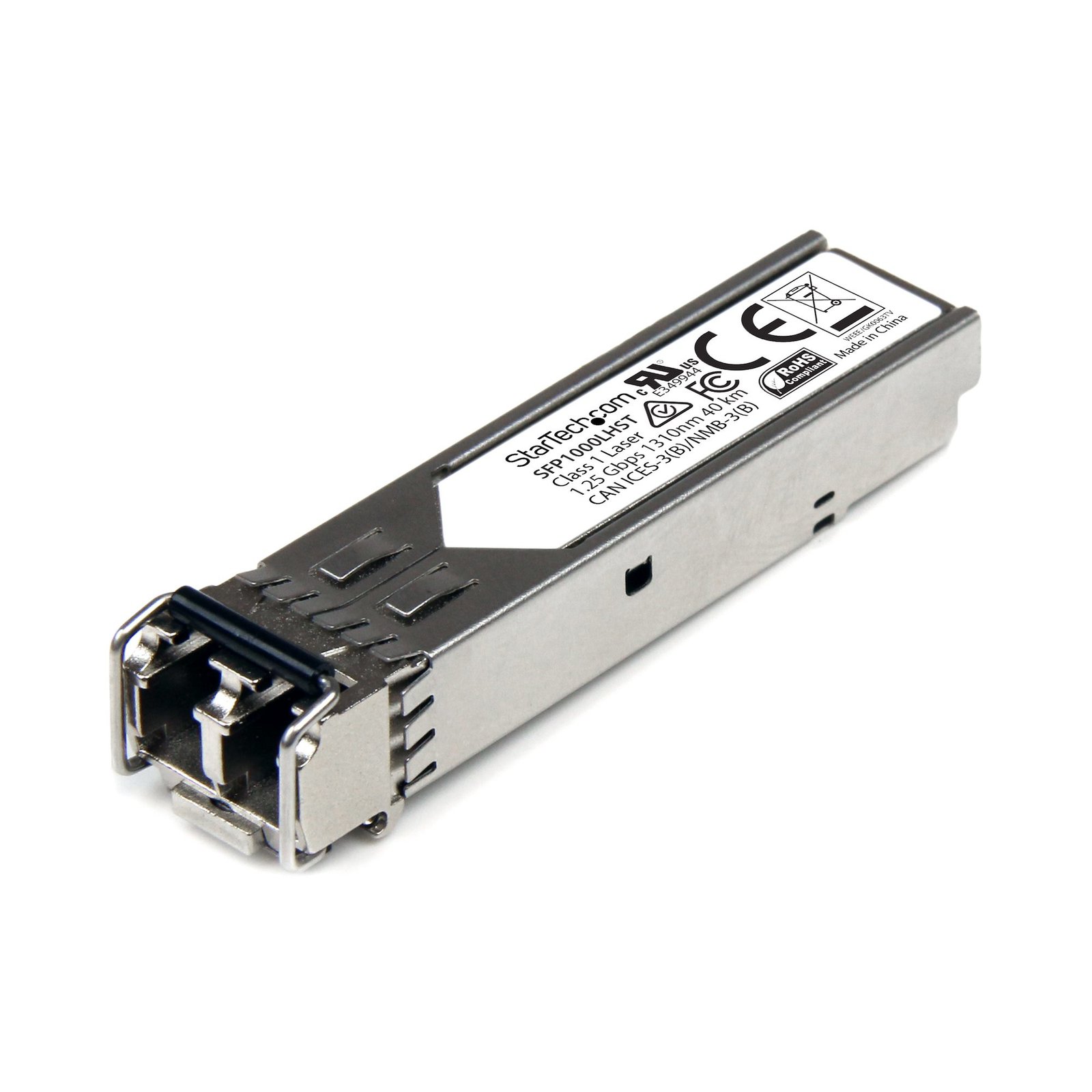 StarTech.com MSA Uncoded SFP Module - 1000BASE-LH - 1GbE Single Mode Fiber (SMF) Optic Transceiver SFP1000LHST