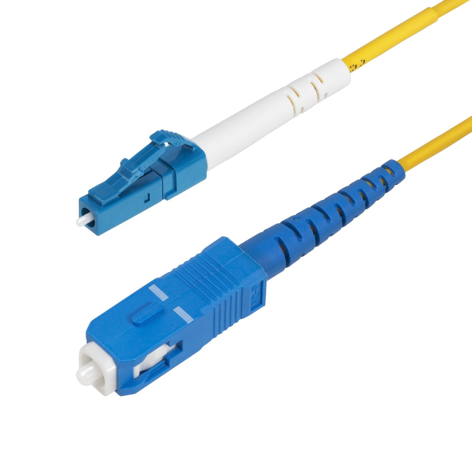 Startech Canada StarTech.com 5m (16.4ft) LC to SC (UPC) OS2 Single Mode Simplex Fiber Optic Cable, SPSMLCSC-OS2-5M