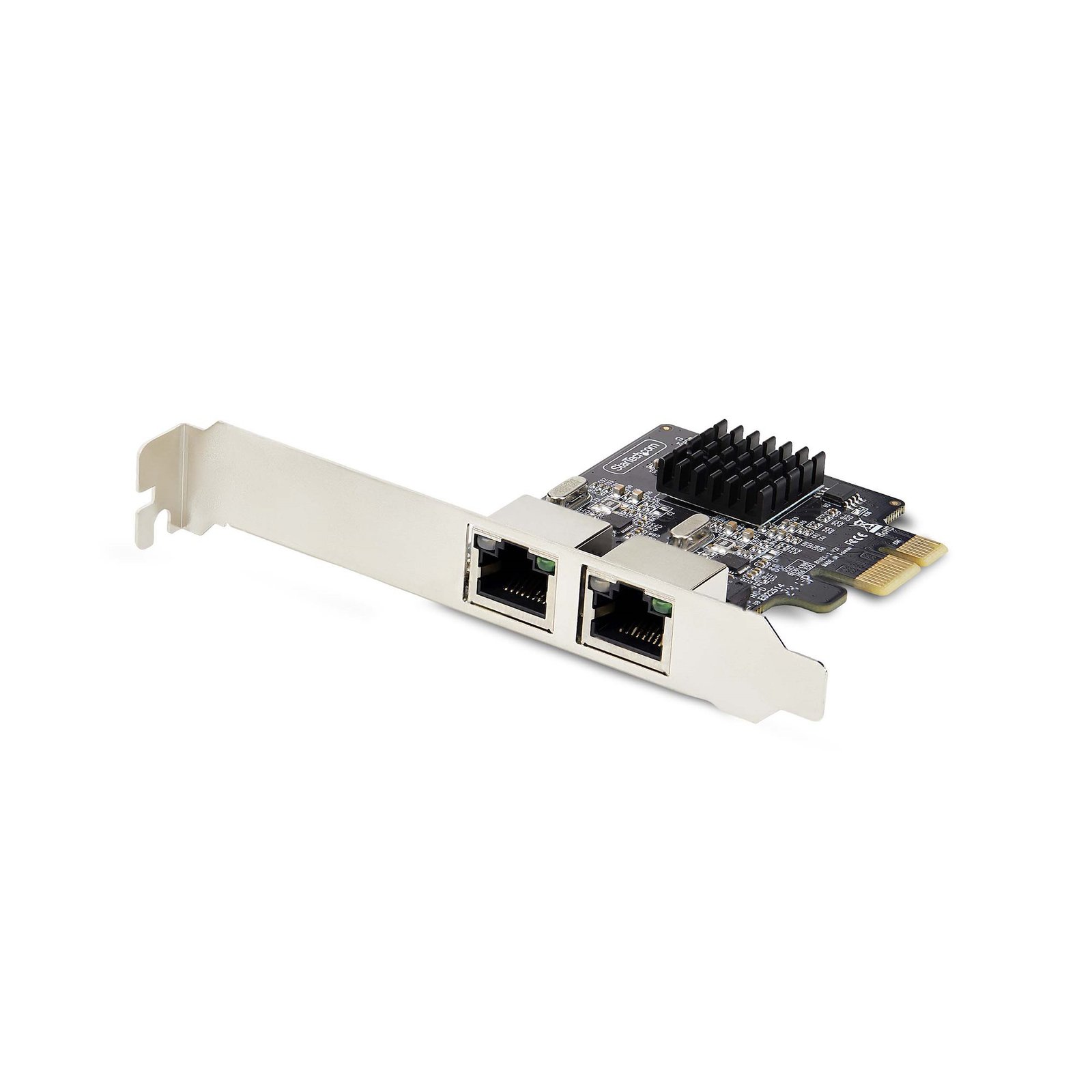 StarTech.com 2-Port Gigabit PCIe Network Adapter Card, 10/100/1000Mbps PCI Express NIC, Dual ST1000SPEXD4T