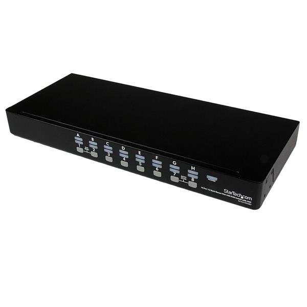 StarTech.com 16 Port 1U Rackmount USB KVM Switch with OSD - TAA SV1631DUSBU