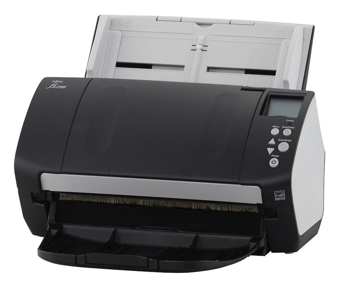Fujitsu fi-7160 ADF scanner 600 x DPI A4 Black, Grey PA03670-B055