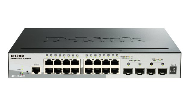 D-Link 52-Port Gigabit Stackable POE Smart Managed Switch including 4 x 10G SFP+ DGS151052XMP