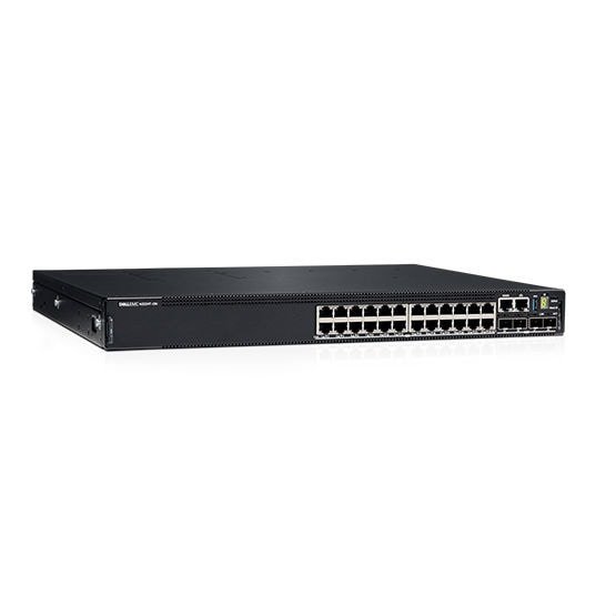 DELL N-Series N3224T Managed L2/L3 Fast Ethernet (10/100) 1U Black N3224T-ONR