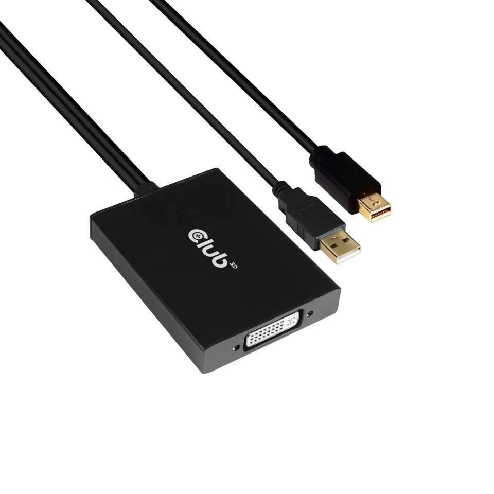 Club 3D CLUB3D MiniDisplayPort 1.2a to Dual Link DVI-D Active Adapter CAC-1130