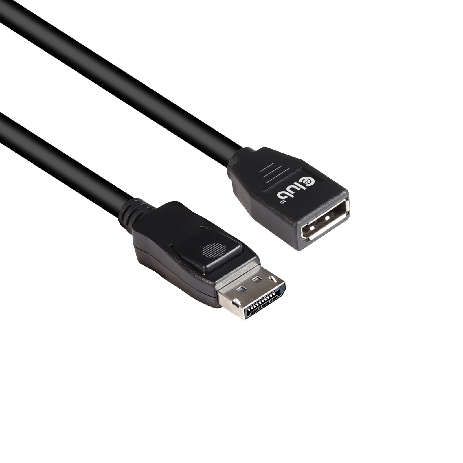 Club 3D CLUB3D DisplayPort 1.4 HBR3 Extension Cable 8K60Hz M/F 2m/6.56ft CAC-1022