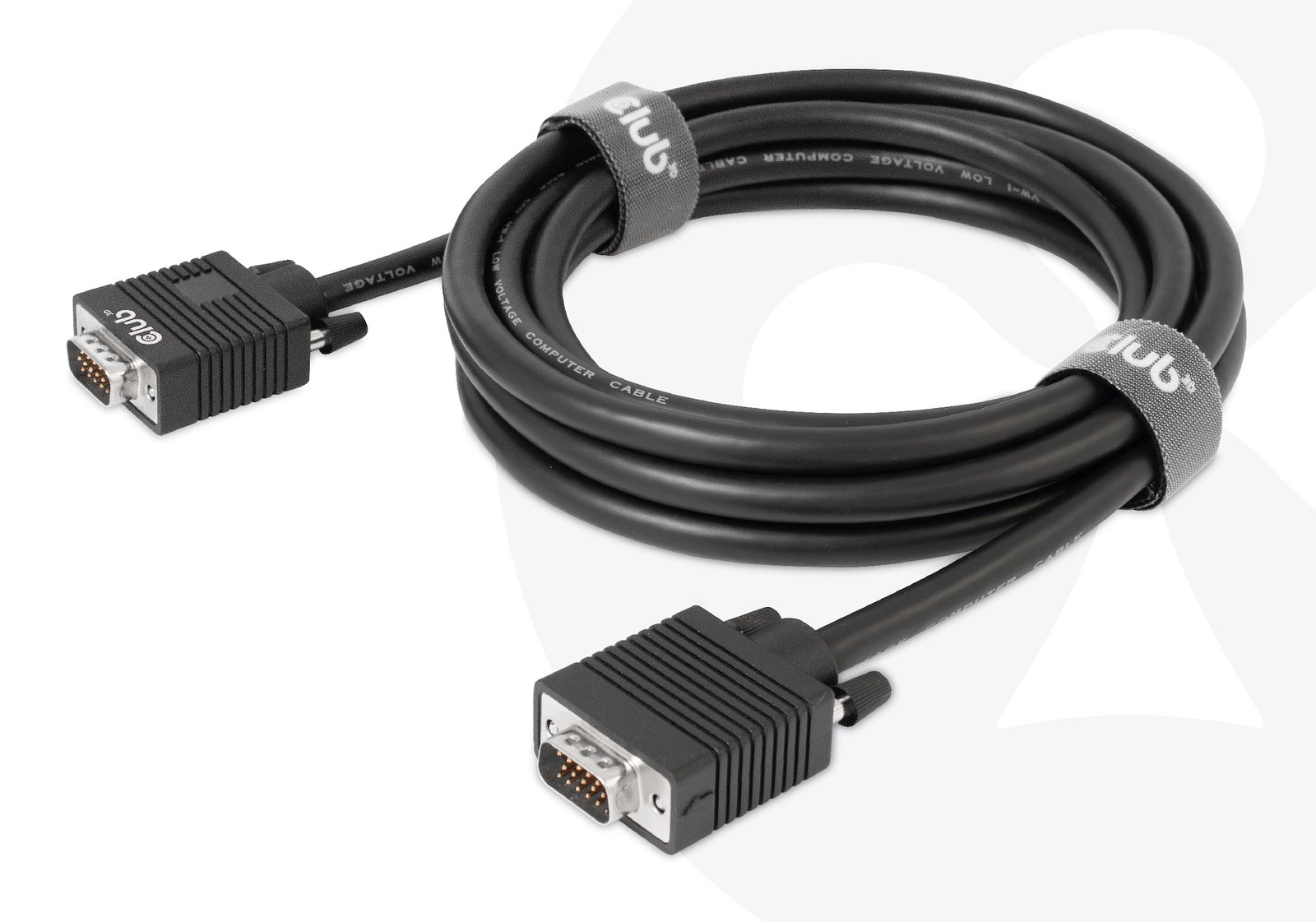 Club 3D CLUB3D VGA Cable Bidirectional M/M 3m/9.84ft 28AWG CAC-1703