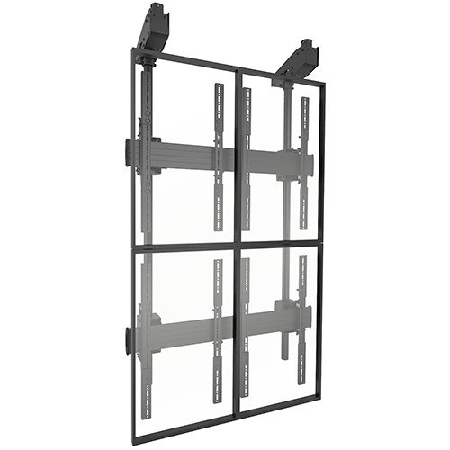 Chief Fusion® Portrait Micro-Adjustable Large Ceiling Mounted 2 x Video Wall Solutions LCM2X2UP