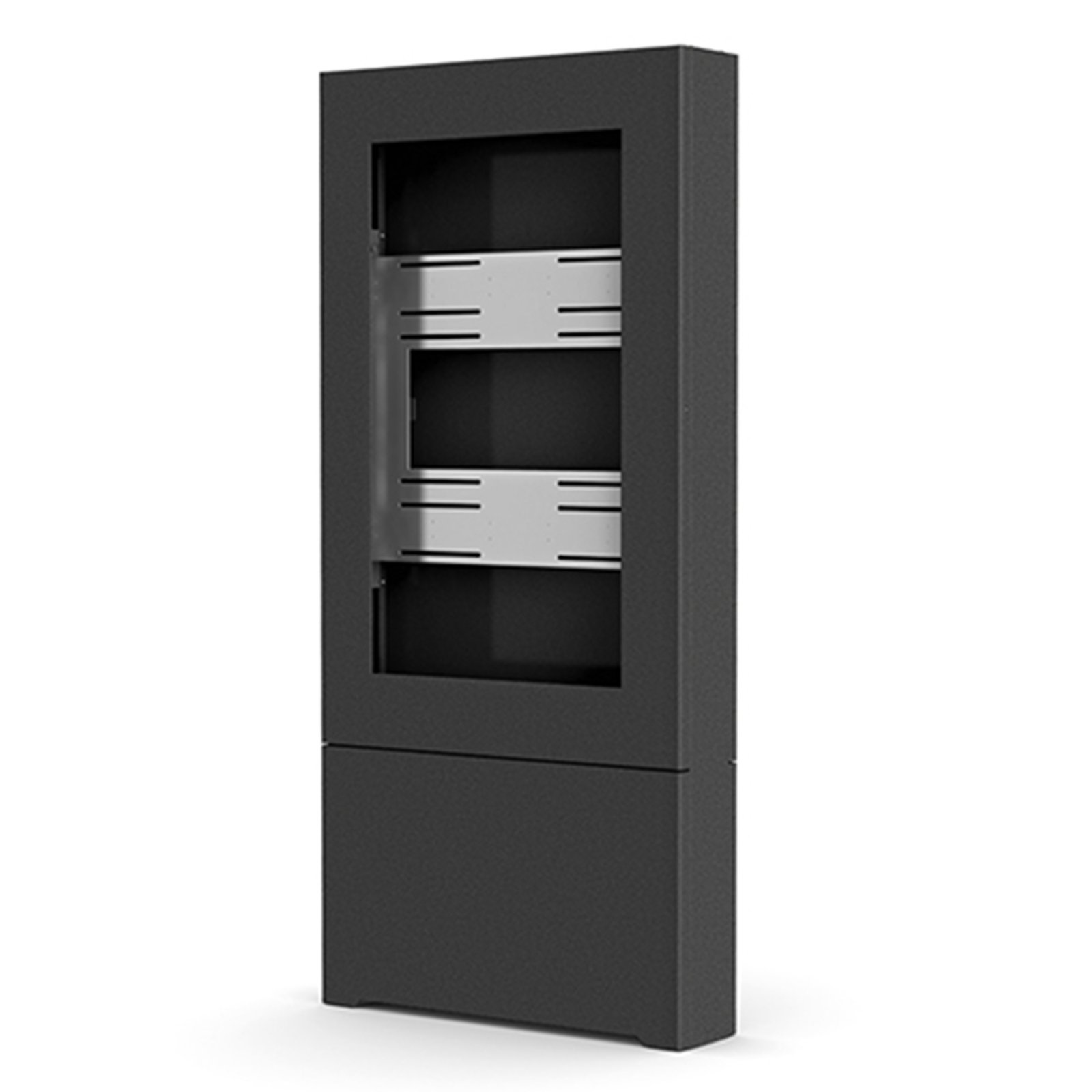 Chief ImpactTM Floor Mounted Kiosk, Portrait 50" Black LF50UBP
