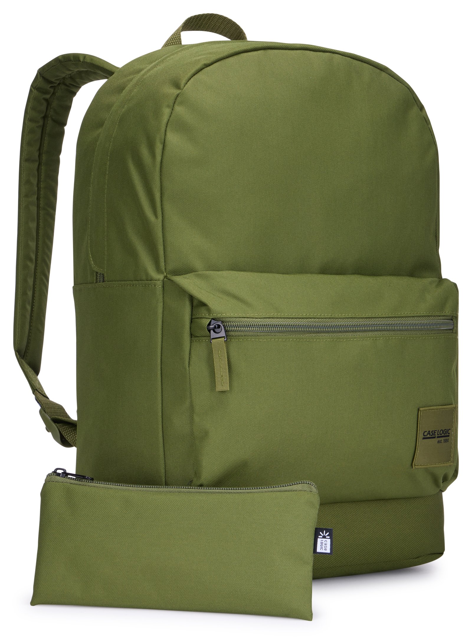 Case Logic Campus CCAM1216 Hawthorne Green backpack Casual Black Polyester 3205191