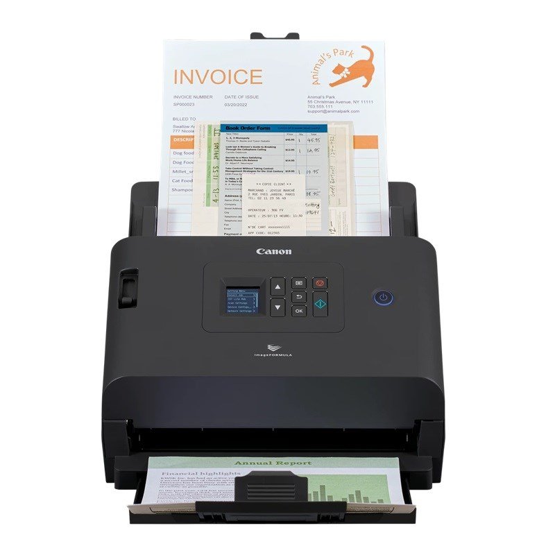 Canon imageFORMULA DR-S250N Sheet-fed scanner 600 x DPI A4 Black 6383C002