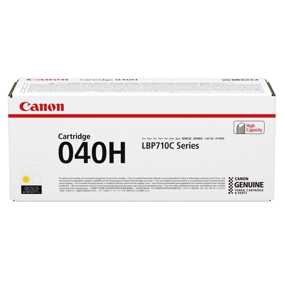 Canon 040H toner cartridge 1 pc(s) Original Yellow 0455C001