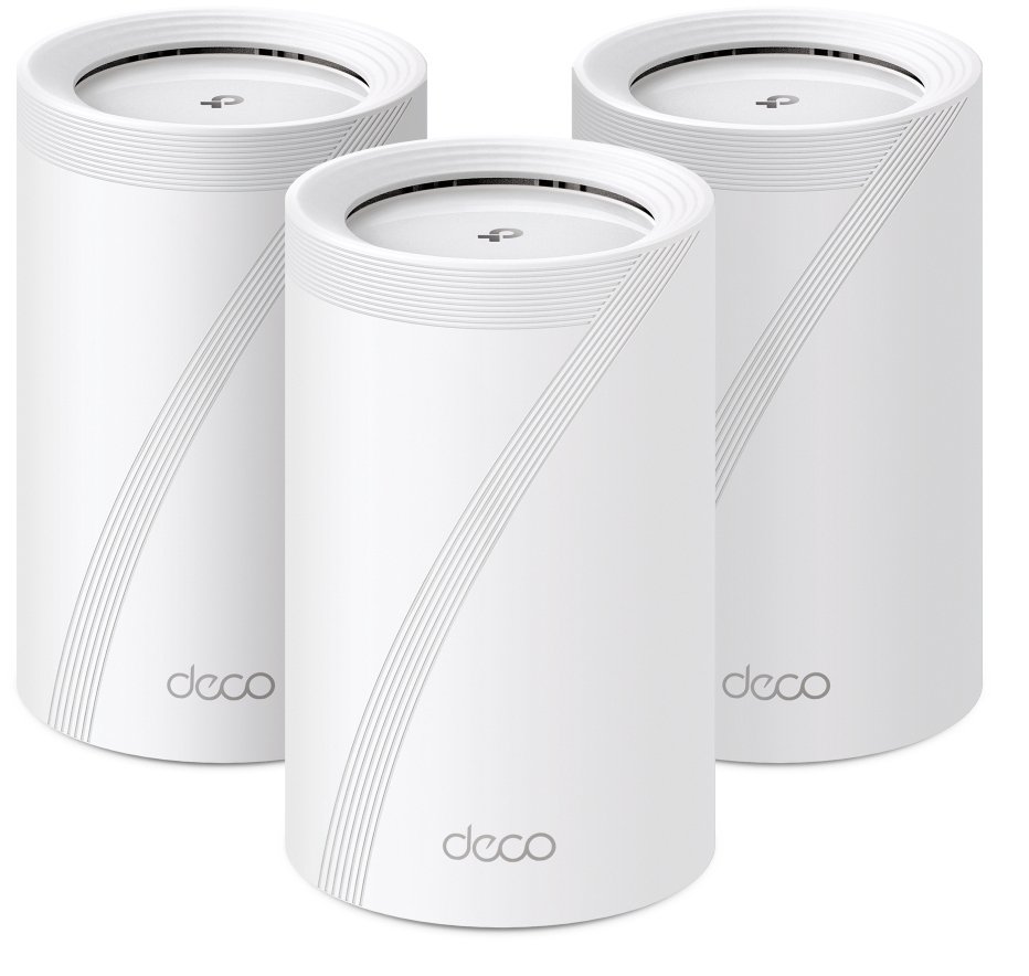 TP-Link BE9300 Whole Home Mesh Wi-Fi 7 System(Tri-Band) Deco BE65 3-pack