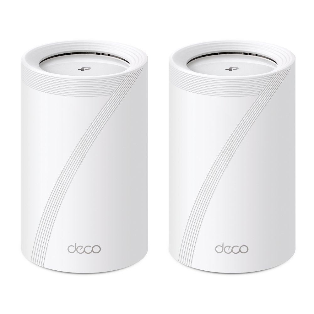 TP-Link BE9300 Whole Home Mesh Wi-Fi 7 System(Tri-Band) Deco BE65-2-pack