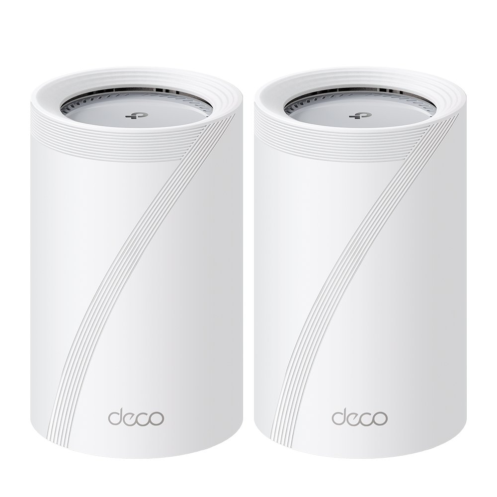 TP-Link BE9300 Whole Home Mesh Wi-Fi 7 System(Tri-Band) Deco BE65 Pro 2-pack
