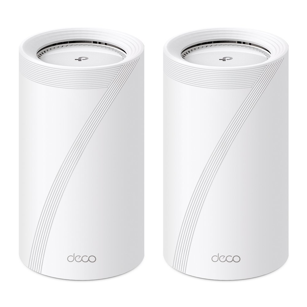 TP-Link BE19000 Whole Home Mesh Wi-Fi 7 System(Tri-Band) DECO BE85(2-PACK)
