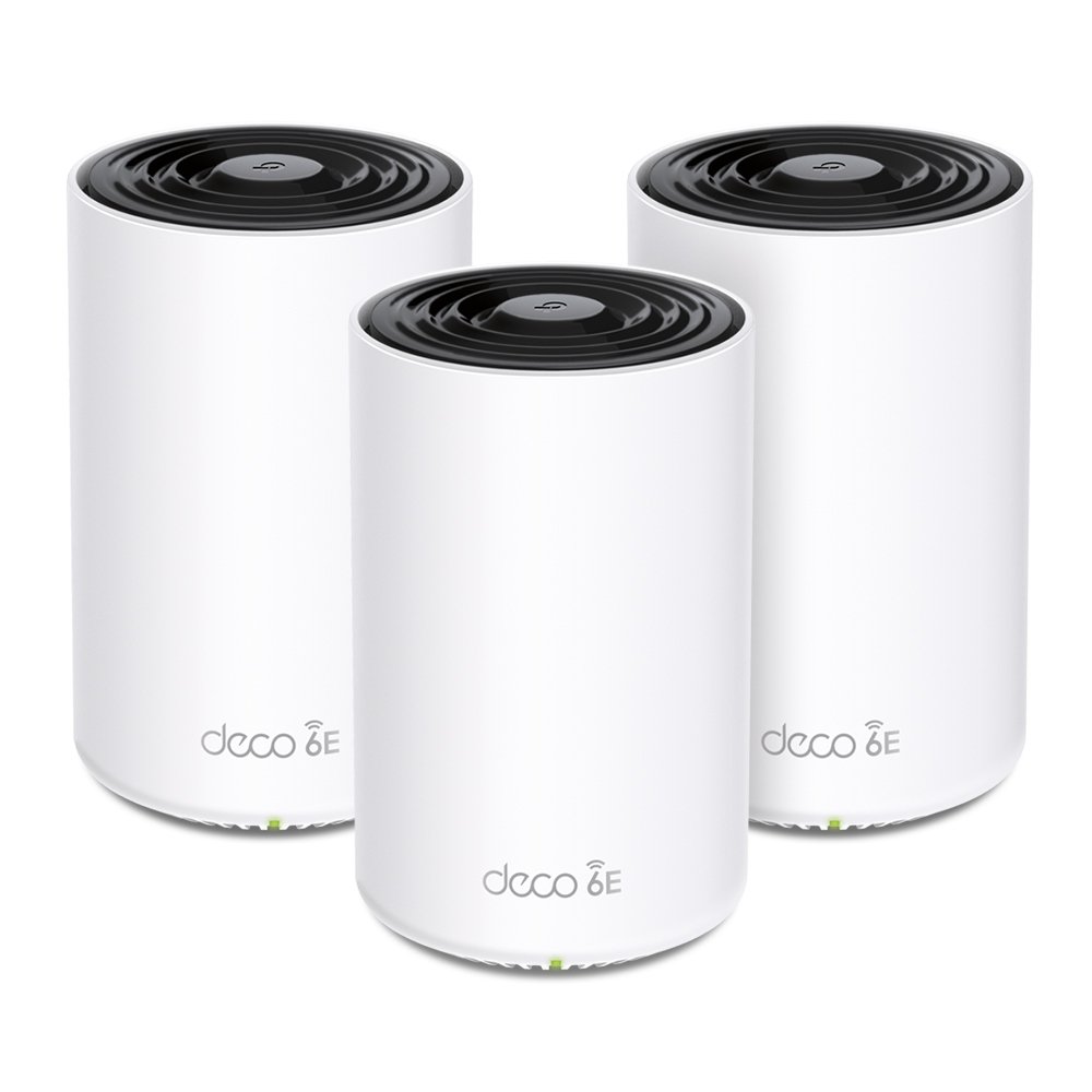 TP-Link AXE5400 Whole Home Mesh Wi-Fi 6E System(Tri-Band) DecoXE75Pro3-pack