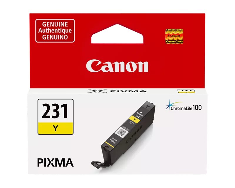 Canon CLI-231 ink cartridge 1 pc(s) Original Yellow 6677C001