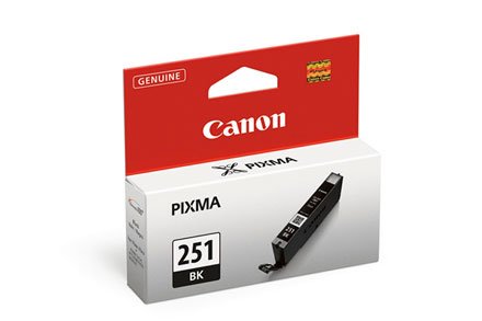Canon CLI-251BK ink cartridge 1 pc(s) Original Standard Yield Black 6513B001