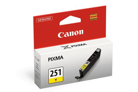 Canon CLI-251Y ink cartridge 1 pc(s) Original Standard Yield Yellow 6516B001
