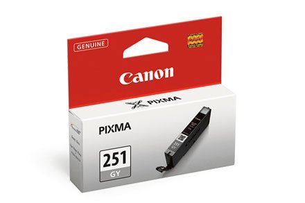 Canon CLI-251GY ink cartridge 1 pc(s) Original Standard Yield Grey 6517B001