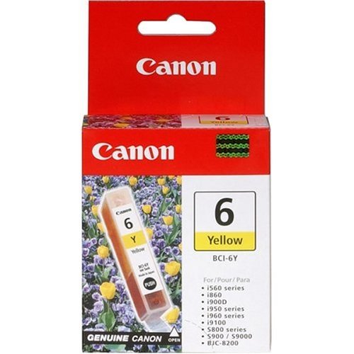 Canon BCI-6Y Yellow ink cartridge Original 4708A003
