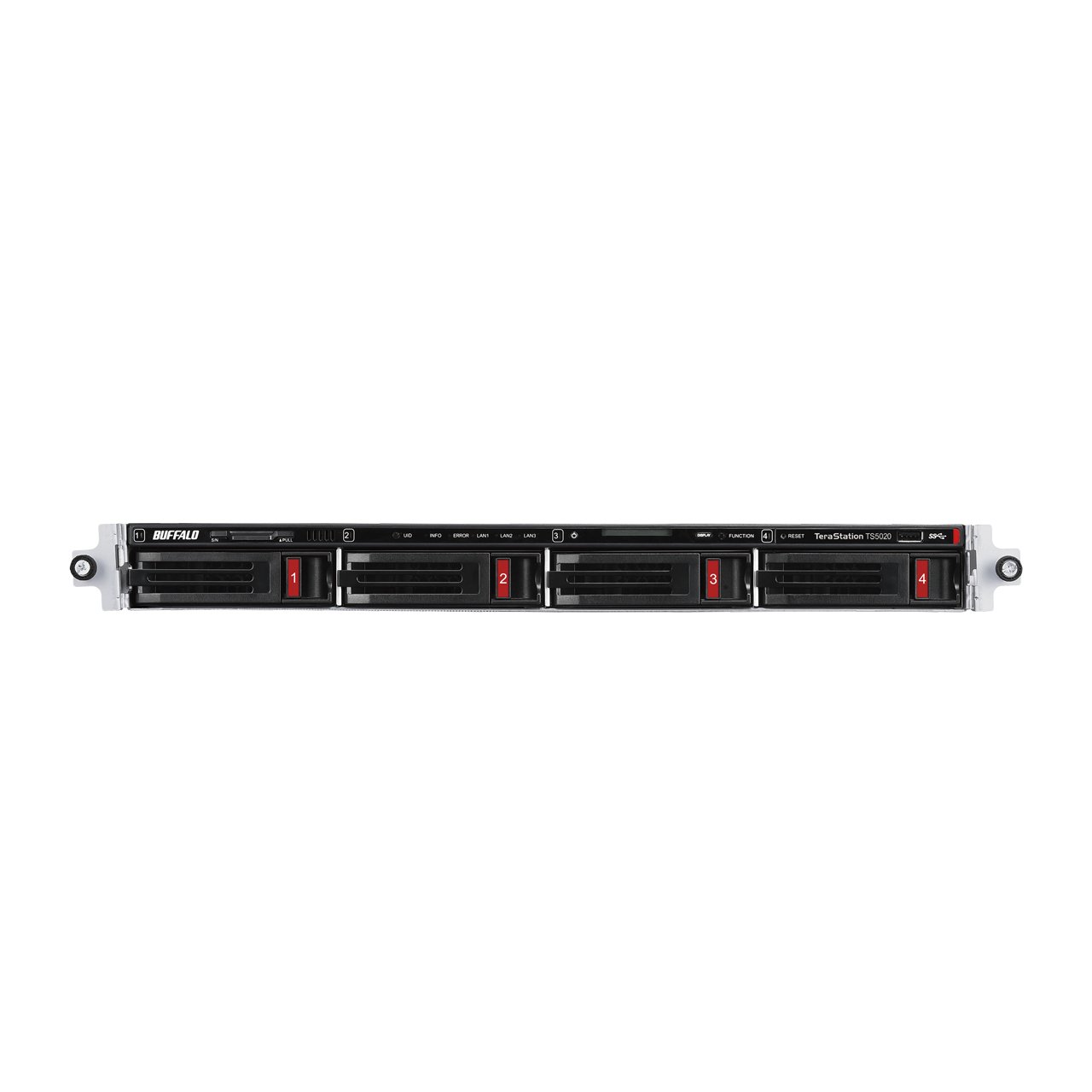 Buffalo TeraStation TS51220RH NAS Rack (2U) Alpine AL524 16 GB DDR4 240 TB HDD Black TS51220RH24012