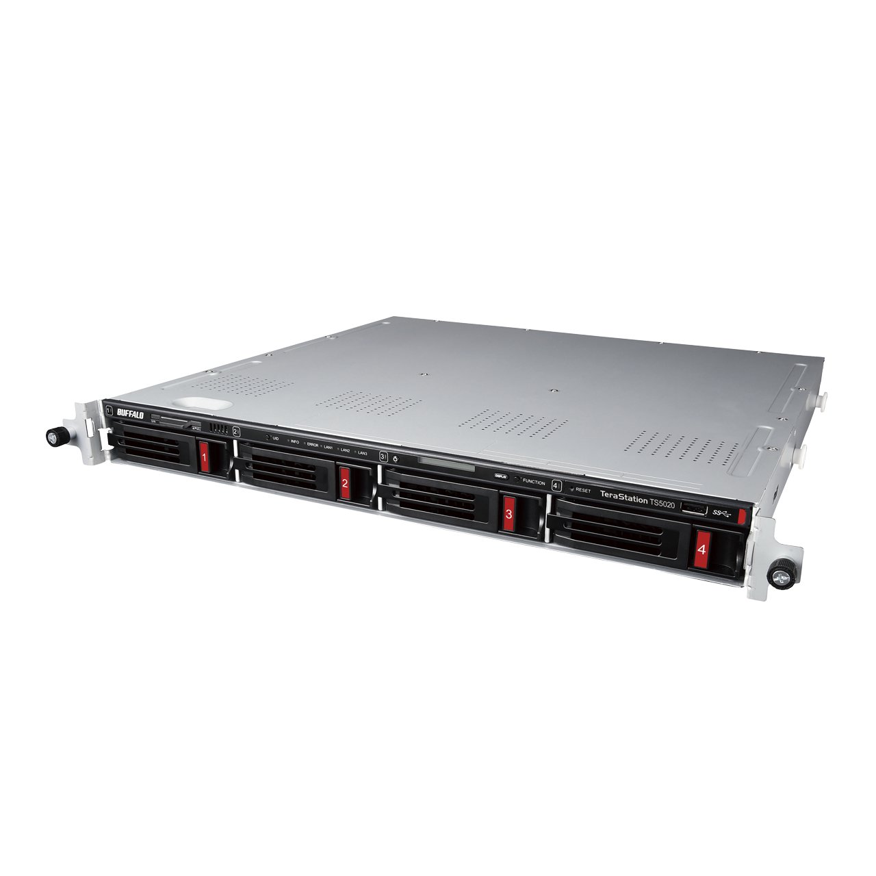 Buffalo TeraStation TS5420RN NAS Rack (1U) Annapurna Labs 8 GB DDR4 16 TB HDD Black TS5420RN3204