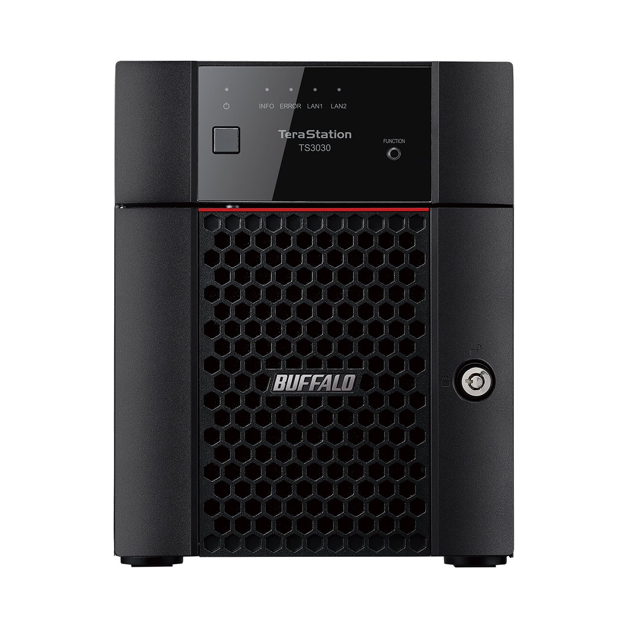 Buffalo TeraStation TS3430DN0804 NAS Desktop Alpine AL524 2 GB DDR4 4 TB HDD Black TS3430DN0802