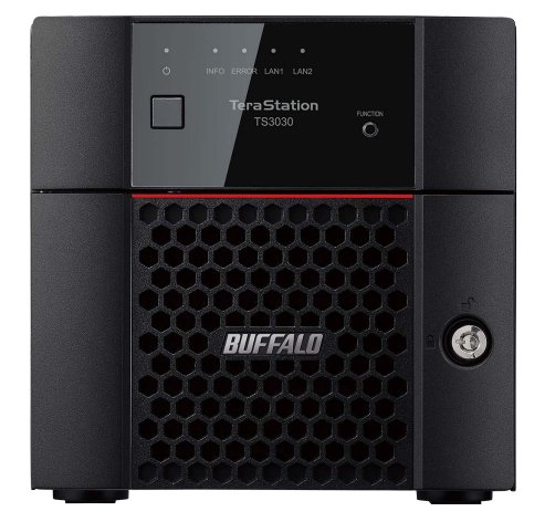Buffalo TeraStation TS3230DN NAS Desktop Alpine AL524 2 GB DDR4 8 TB HDD Black TS3230DN0802
