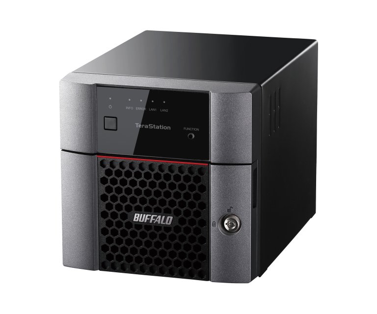 Buffalo TeraStation 3220DN NAS Desktop Annapurna Labs Alpine AL-214 1 GB DDR3 8 TB HDD Linux Black TS3220DN0802