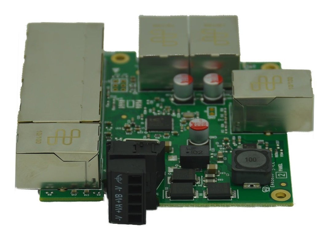 Brainboxes Embedded Industrial 8 Port 10/100 Ethernet Switch SW-108