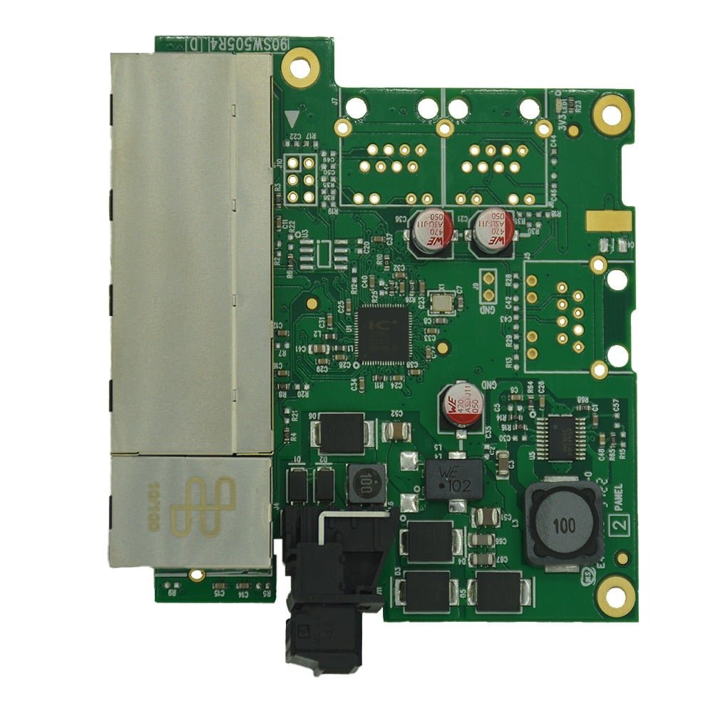 Brainboxes Embedded Industrial 5 Port 10/100 Ethernet Switch SW-105