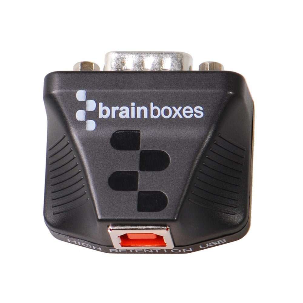 Brainboxes Compact 1 Port RS232 High Retention USB 1MBaud US-235