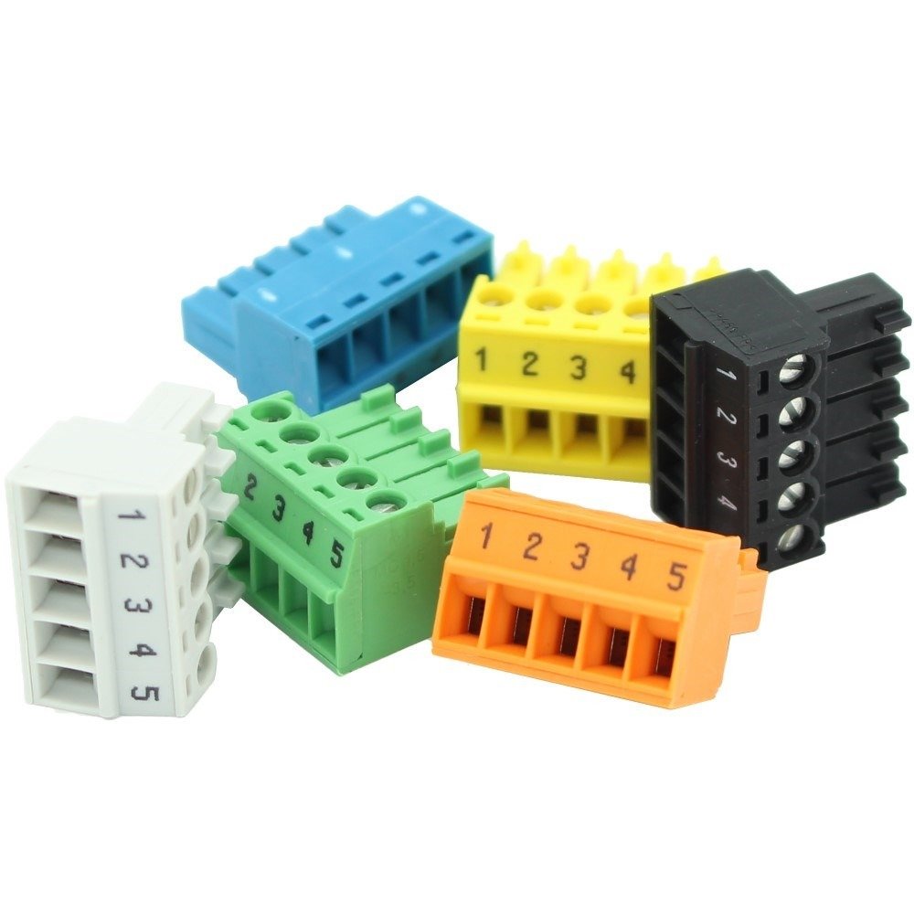 Brainboxes Accessory 6 Pack ED-5xx 5 Way 3.5mm Pitch Pluggable Blocks MK-588